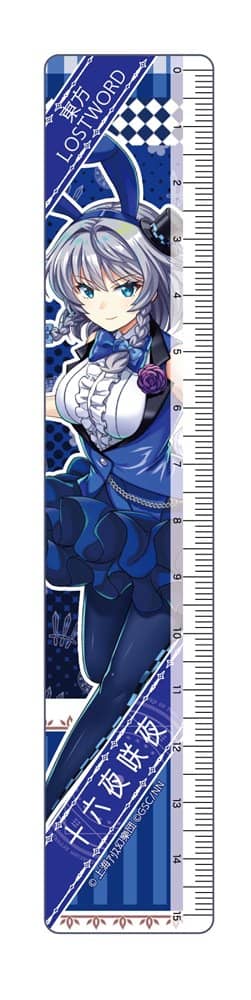 【新品】東方LostWord 15cm定規　十六夜咲夜 兎角のシルバージャグラー / Y Line 発売日:2022年07月頃