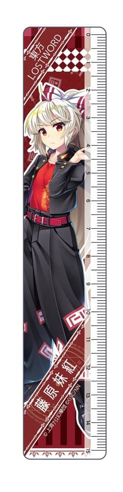 【新品】東方LostWord 15cm定規　藤原妹紅 気炎万丈の風来生徒 / Y Line 発売日:2022年07月頃