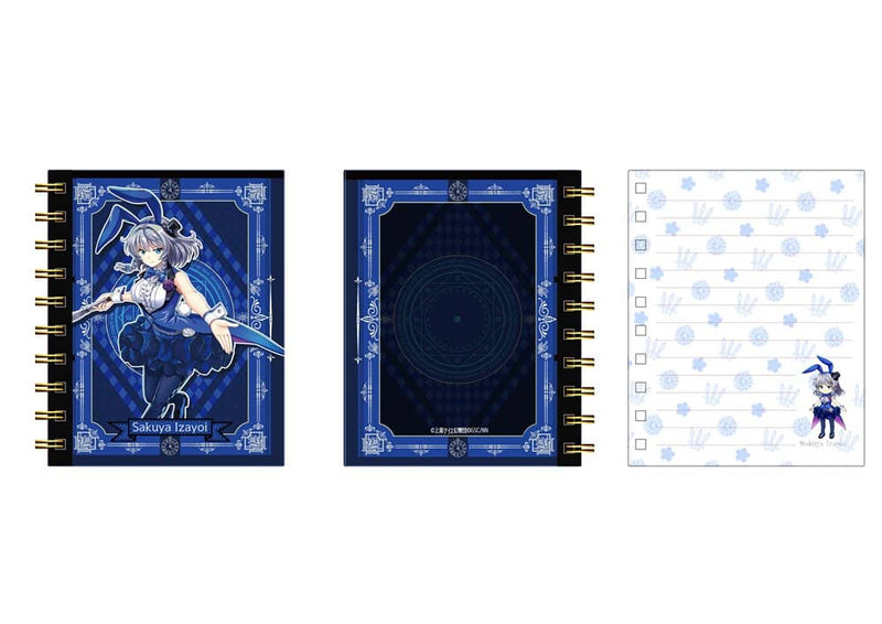 [New] Touhou LostWord Mini Note 16 Nights Sakuya Rabbit Corner Silver Juggler / Y Line Release Date: Around July 2022