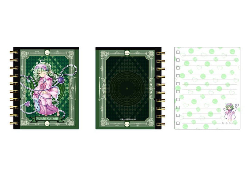 [New] Touhou LostWord Mini Notebook Komeichi Koishi Wandering Single Rose / Y Line Release Date: Around July 2022