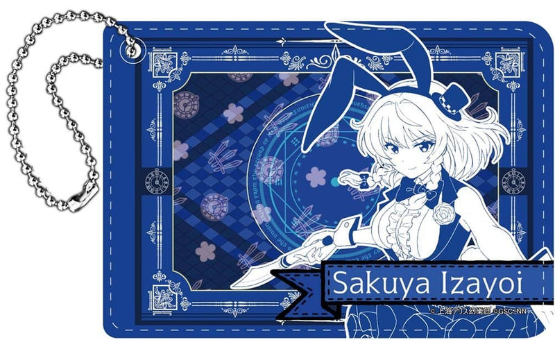 [New] Touhou LostWord PU Leather Pass Case Jurokuya Sakuya Rabbit Corner Silver Juggler / Y Line Release Date: Around July 2022