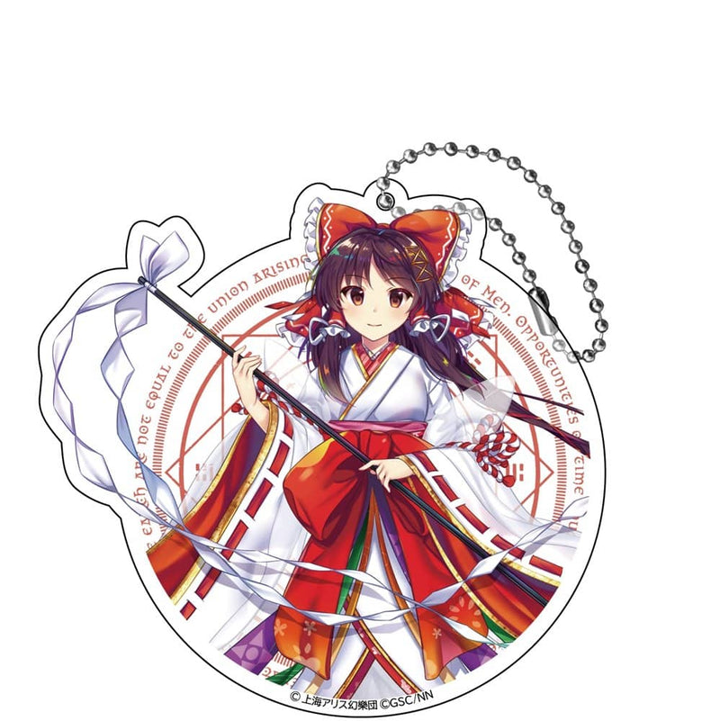 [New] Touhou LostWord Big Acrylic Keychain Reimu Hakurei The Priestess of Good Luck / Y Line Release Date: Around July 2022