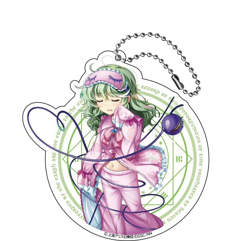 【新品】东方 LostWord 大亚克力钥匙扣 Koishi Komeiji Wandering 单玫瑰 / Y Line 发售日期：2022 年 7 月左右