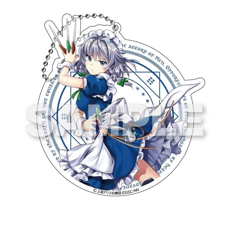 [New] Touhou Lost Word Big Acrylic Keychain Vol.1 Sakuya Izayoi (Resale) / Y Line Release Date: Around October 2022