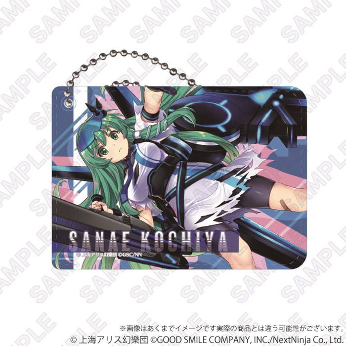 [New] Touhou Lost Word PU Leather Pass Case Moon Battle Oracle Sanae Kofuya / Y Line Release Date: Around May 2023