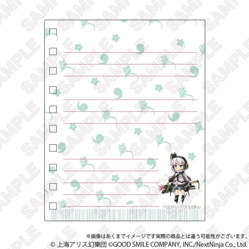 【新品】東方LostWord ミニノート 月戦型ガーデナー　魂魄妖夢 / Y Line 発売日:2023年05月頃