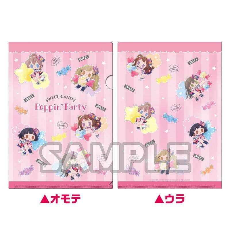 【新品】バンドリ！ ガールズバンドパーティ！ 透明文件夾 甜點派對版 Poppin’Party / Bushiroad Creative 發售日期：2019年08月左右
