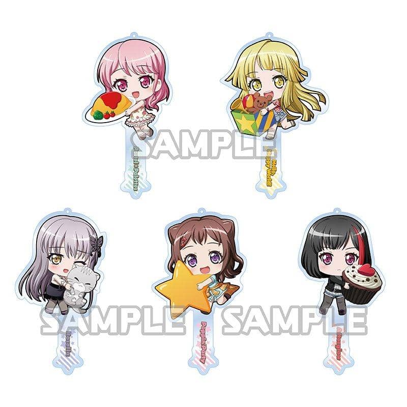 【新品】BanG Dream！ 女孩樂隊派對！角色道具 壓克力吊飾 Vocal Collection 1BOX / Bushiroad Creative 發售日:2019年07月左右