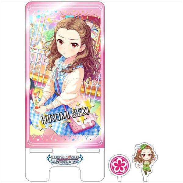 [New] The Idolmaster Cinderella Girls Character Star ☆ Smartphone Stand 3rd Hiromi Seki / Tsukuri Release Date: Around April 2018