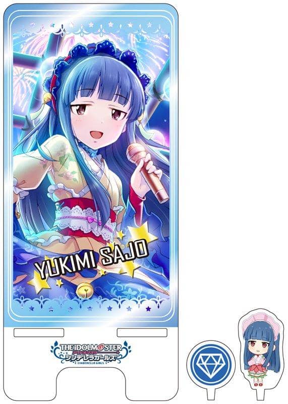 【新品】アイドルマスター シンデレラガールズ スマートフォンスタンド第四弾佐城雪美ver. / つくり 発売日:2018年04月頃