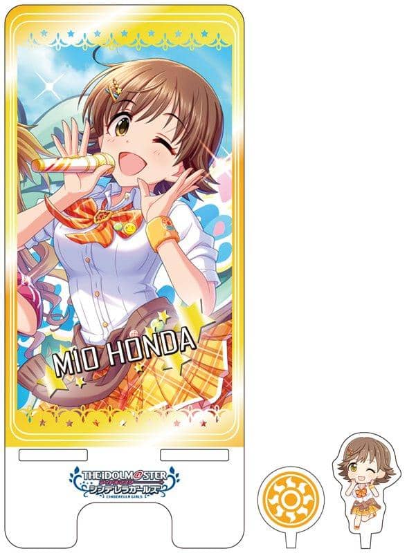 [新] THE IDOLM@STER CINDERELLA GIRLS 智能手机支架第 4 版 本田 Mio ver. 发售日期：2018 年 4 月左右