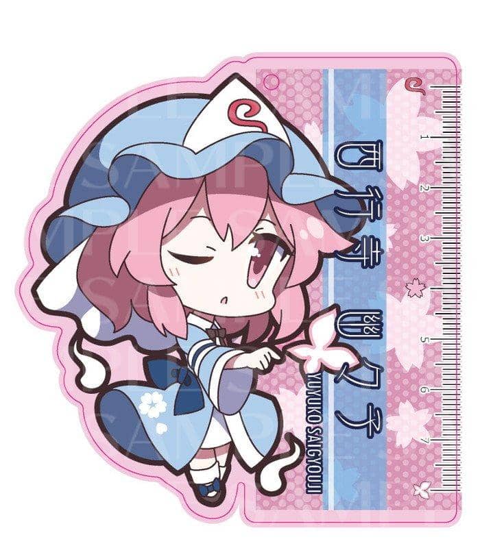 【New Product】Touhou Project Scale Strap Saigyouji Yuyuko / Tsukuri Release Date: Around April 2018