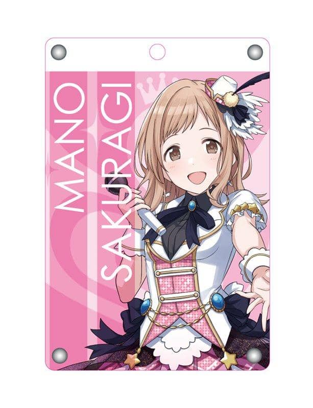 [New] Idolmaster Shiny Colors Acrylic Pass Case Mano Sakuragi / Tsukuri Release Date: Around December 2018