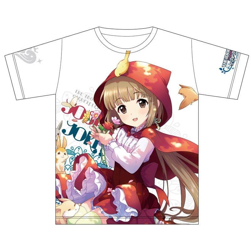【New Product】The Idolmaster Cinderella Girls Full-Color T-Shirt Yoshino Yorita Red Riding Hood Poem Version L / Tsukuri Release Date: Around May 2019