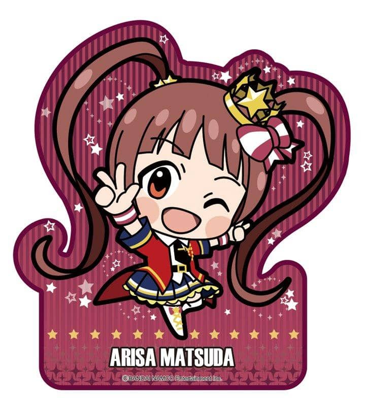 [新]偶像大师百万现场！ 磁性贴纸 松田亚里沙 / Made 发售日：2019 年 8 月左右