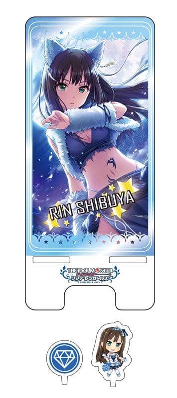 【新品】アイドルマスター シンデレラガールズ スマホスタンド 渋谷凛 / つくり 発売日:2019年10月頃