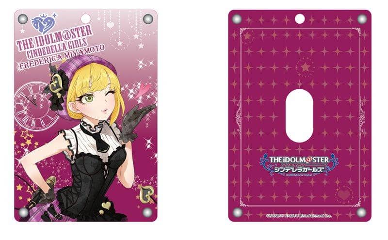 【新品】アイドルマスター シンデレラガールズ アクリルパスケース 宮本フレデリカ / つくり 発売日:2019年08月頃