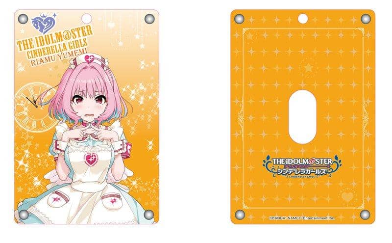[New] The Idolmaster Cinderella Girls Acrylic Pass Case Riamu Yumemi / Tsukuri Release Date: Around August 2019