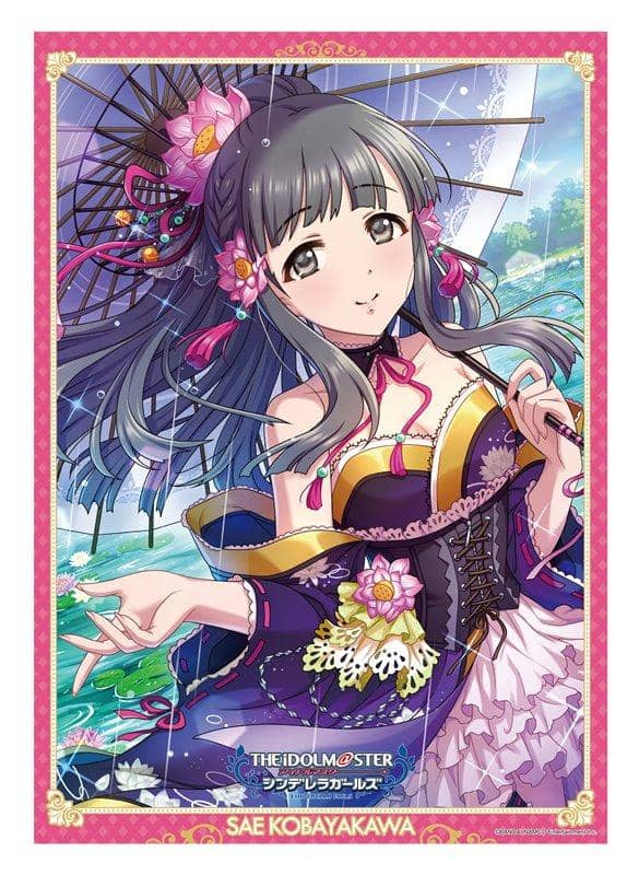 【新品】アイドルマスター シンデレラガールズ A3クリアポスター 小早川紗枝 鏡花のかんばせ Ver. / つくり 発売日:2019年12月頃