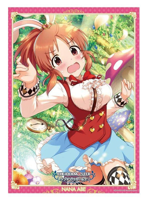 [New] The Idolmaster Cinderella Girls A3 Clear Poster Nana Abe Wonderland Rabbit Ver / Tsukuri Release Date: Around April 2020
