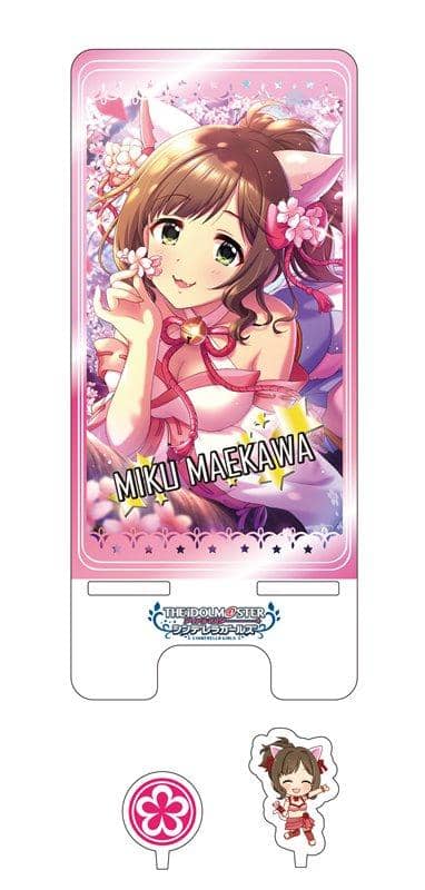 【新品】アイドルマスター シンデレラガールズ スマホスタンド 前川みく / つくり 発売日:2020年04月頃