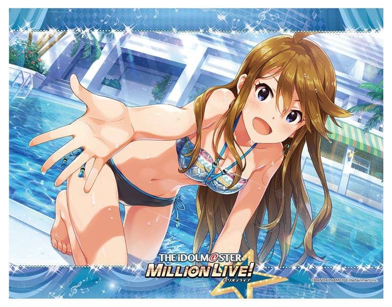 【新品】アイドルマスター ミリオンライブ！ B2タペストリー 「魅惑のアクアヴィーナス　所 恵美」Ver. / つくり 発売日:2020年11月頃