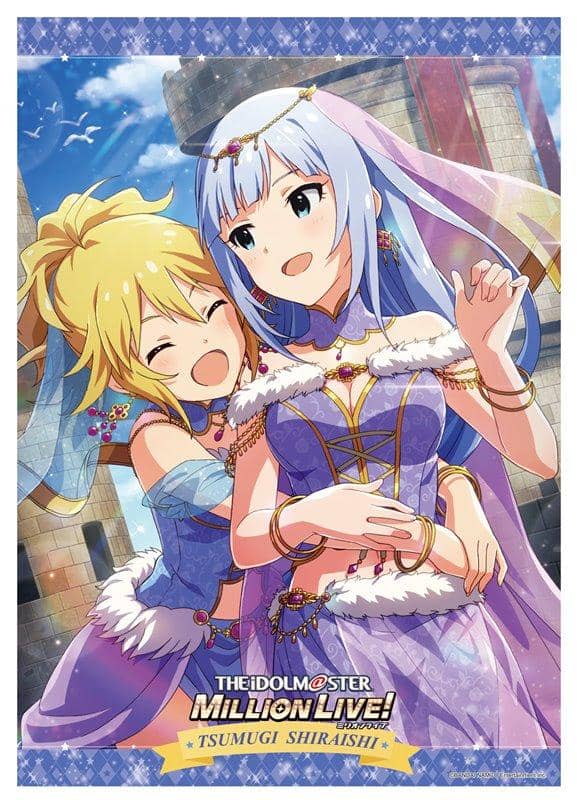 [New]偶像大師 百萬人演唱會！A3透明海報 「展現勇氣者 白石紬+」Ver. / つくり 發售日:2020年11月月前後