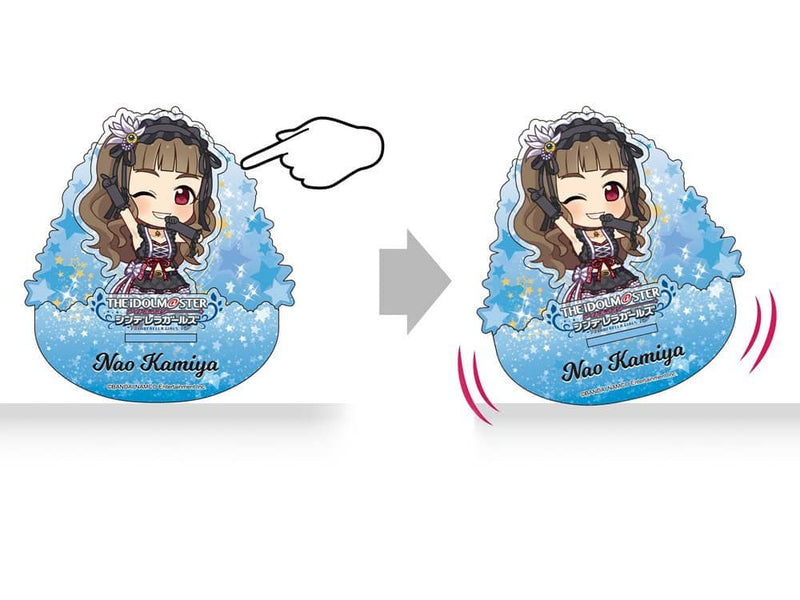 【新品】アイドルマスター シンデレラガールズ 揺れているアクリル  ぷちデレラ恥じらい乙女 神谷奈緒 Ver. / つくり 発売日:2022年04月頃