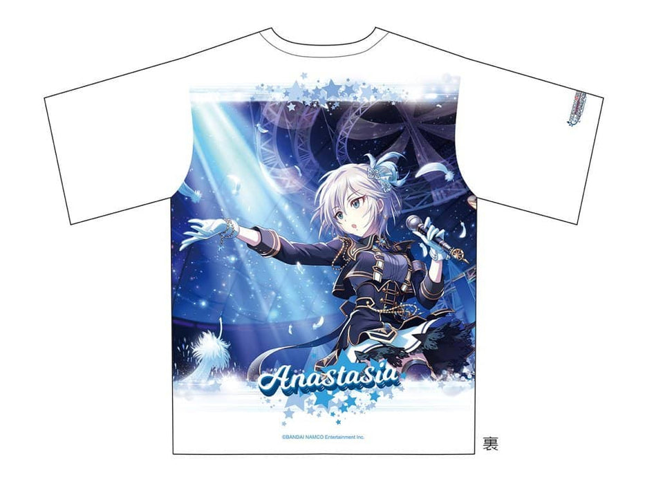 [New] The Idolmaster Cinderella Girls Full Color T-shirt Anastasia Star Touring Story + Ver. L / Tsukuri Release Date: Around April 2022
