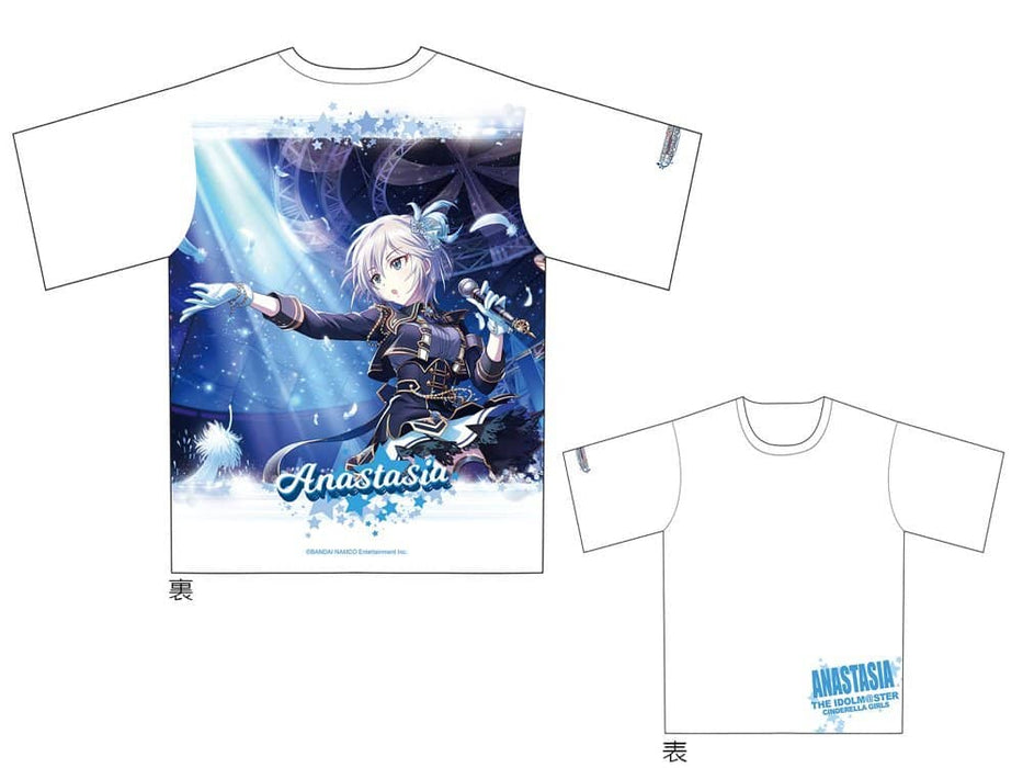 [New] The Idolmaster Cinderella Girls Full Color T-shirt Anastasia Star Touring Story + Ver. XL / Tsukuri Release Date: Around April 2022