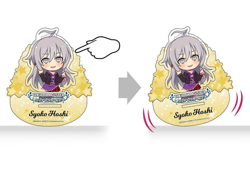 【新品】アイドルマスター シンデレラガールズ 揺れているアクリル  ぷちデレラ∀NSWER 星輝子 Ver. / つくり 発売日:2022年04月頃