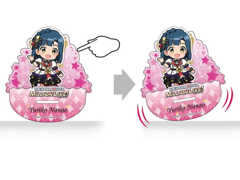 【新品】アイドルマスター ミリオンライブ！ 揺れているアクリル 「ドリーム・プレリュード」七尾百合子 ver. / つくり 発売日:2022年04月頃