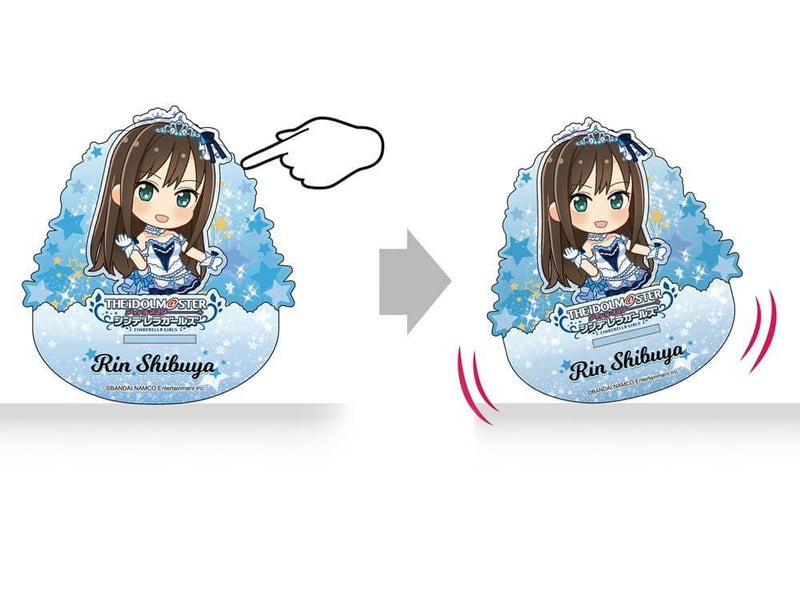 【新品】アイドルマスター シンデレラガールズ 揺れているアクリル ぷちデレラ渋谷 凛 ＋ Ver. / つくり 発売日:2021年11月30日