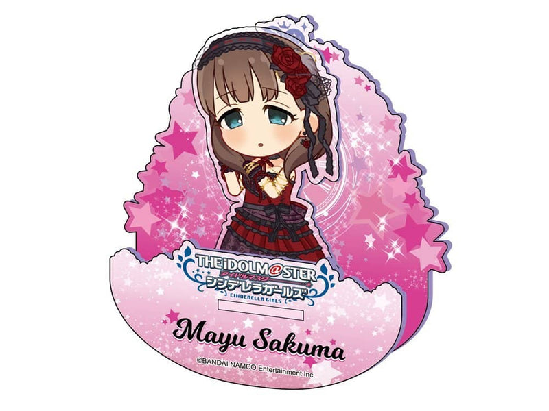 【新品】アイドルマスター シンデレラガールズ 揺れているアクリル ぷちデレラLove∞Destiny 佐久間まゆ＋Ver. / つくり 発売日:2021年11月30日