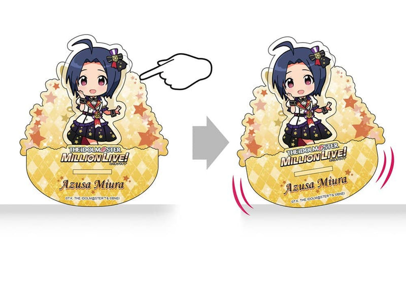 【新品】アイドルマスター ミリオンライブ！ 揺れているアクリル  「ドリーム・プレリュード」 三浦あずさ ver. / つくり 発売日:2022年09月頃