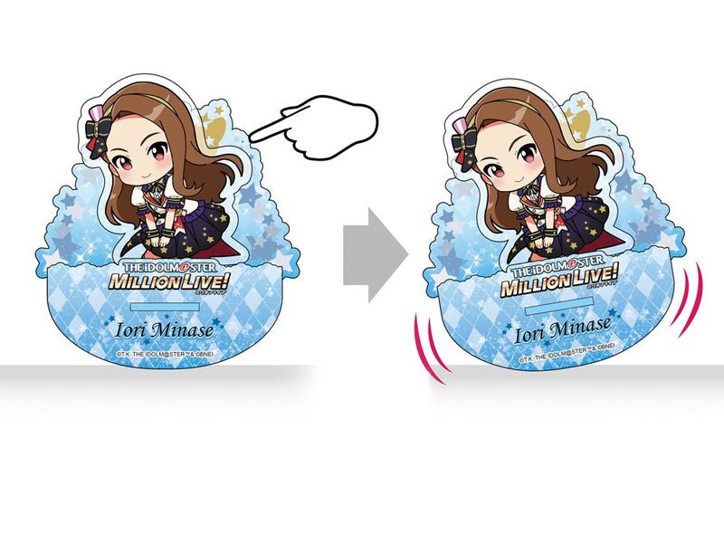 【新品】アイドルマスター ミリオンライブ！ 揺れているアクリル  「ドリーム・プレリュード」 水瀬伊織 ver. / つくり 発売日:2022年09月頃