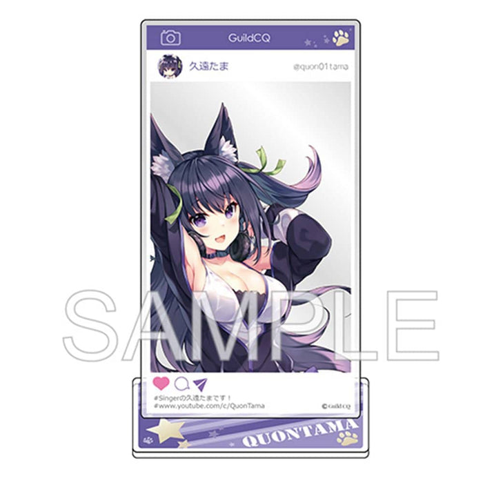 [New] Vtuber GuildCQ selfie-style acrylic stand Tama Kuon / making Release date: around September 2022