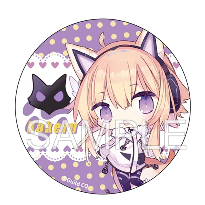 【新品】Vtuber GuildCQ　2022夏　SDイラスト缶バッジ 間取かける / つくり 発売日:2022年09月頃