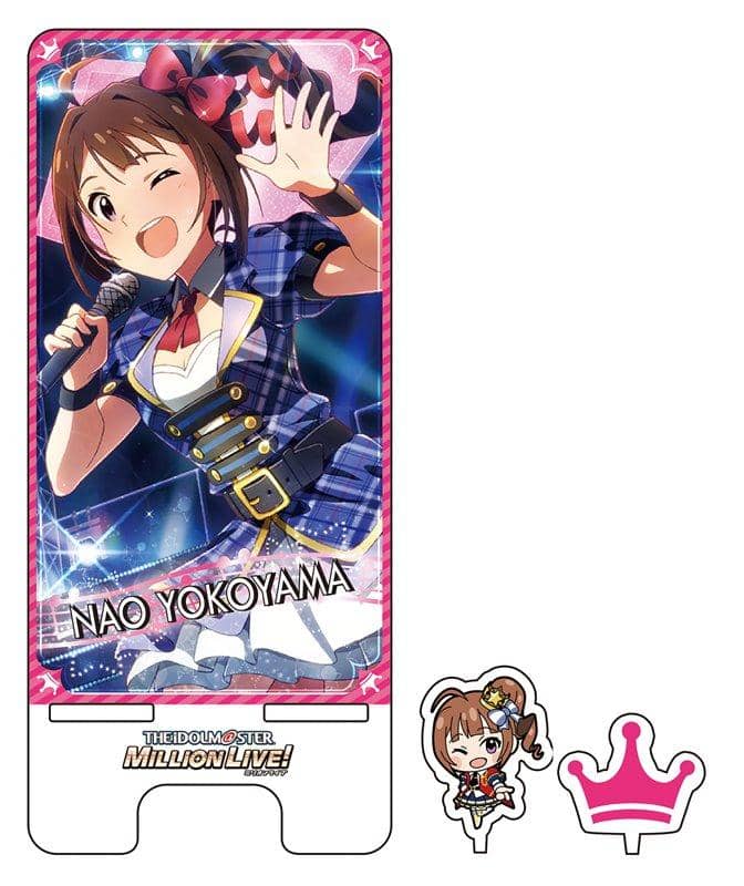 [New] 偶像大師 百萬人演唱會！手機支架 橫山奈緒 / つくり 發售日:2021年07月月前後