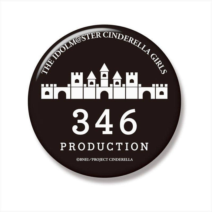 [New] The Idolmaster Cinderella Girls Logo Can Badge (Resale) 346 Production / Gift Scheduled to arrive: Around June 2017