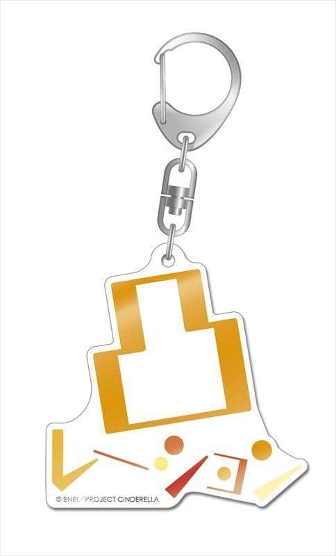 【New Product】The Idolmaster Cinderella Girls Large Logo Acrylic Keychain (Reissue) Dekoration / Gift Expected Arrival: Around May 2017