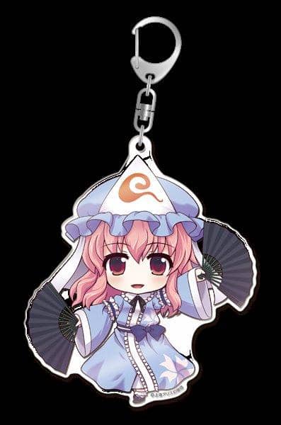 【New Product】Touhou Project Large Acrylic Keychain 43 Saigyouji Yuyuko / Gift Expected Arrival: Around September 2016