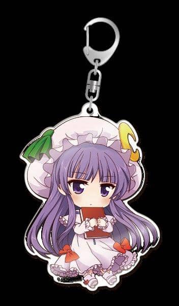 [New] Touhou Project Deca Acrylic Keychain 63 Patchouli Knowledge Kourindou ver. / Gift Scheduled to arrive: Around March 2017