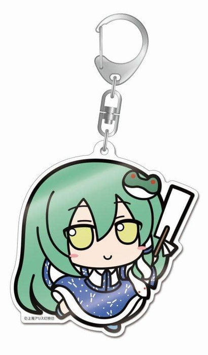 [New] Touhou Project Big Acrylic Keychain 77 Fumofumo Sanae So / Gift Scheduled to arrive: Around August 2017