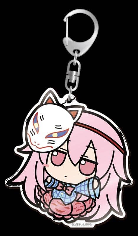 [New] Touhou Project Big Acrylic Keychain 84 Fumofumo Kokoro So ni / Gift Scheduled to arrive: Around November 2017