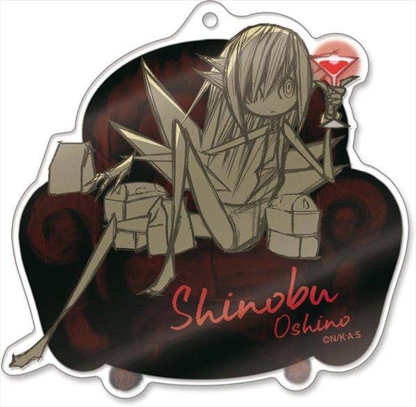 【New Product】〈Monogatari〉 Series Large Acrylic Keychain Shinobu 6 / Gift Expected Arrival: Around April 2017