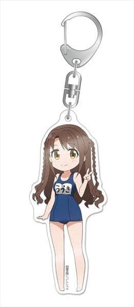 [New] The Idolmaster Cinderella Girls Theater Acrylic Keychain Uzuki Swimsuit ver. / Gift Scheduled to arrive: Around September 2017