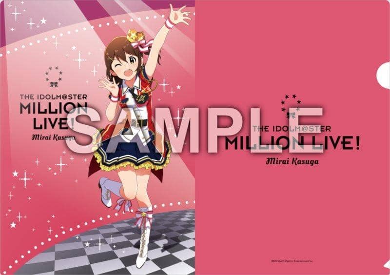【新品】アイドルマスター ミリオンライブ! A4クリアファイル シャイニートリニティ ver. 春日未来 / Gift 発売日:2019年03月頃