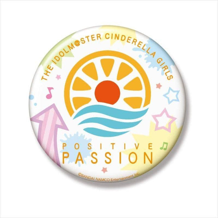 [New] The Idolmaster Cinderella Girls Unit Logo Can Badge POSITIVE PASSION / Gift Release Date: September 30, 2018
