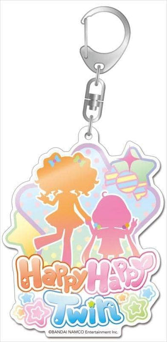 [New] The Idolmaster Cinderella Girls Unit Logo Deca Acrylic Keychain Happy Happy Twin / Gift Release Date: September 30, 2018